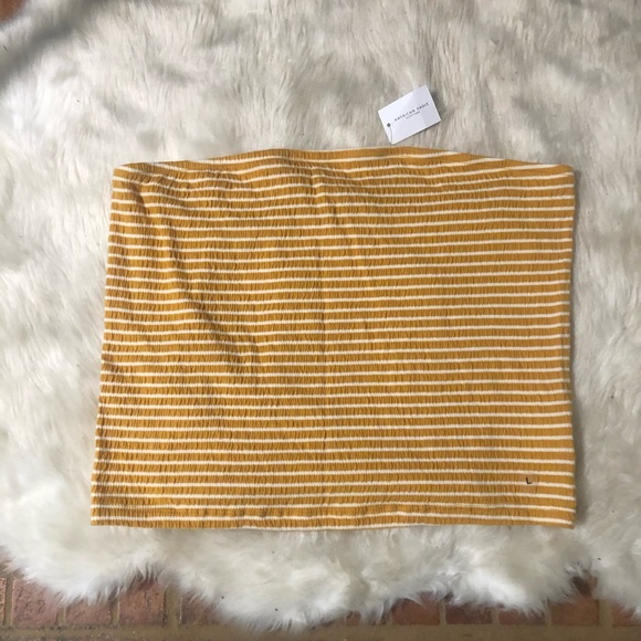 NWT American Eagle Striped Tube Top - Picture 1 of 2